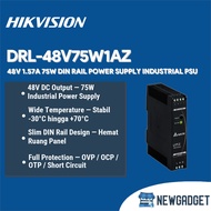 HIKVISION DRL-48V75W1AZ 48V 1.57A 75W DIN RAIL POWER SUPPLY INDUSTRIAL PSU