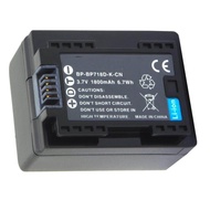 High Capacity Replacement Battery For Canon BP-718 Compatible for Canon CG-700 VIXIA HF R30 R32 R40 