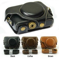 Leather Camera Cover for RX100 Mark II III IV V M2 M3 M4 M5 M6 M7 with Screw om Case Strap Shoulder 