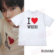 Koren kpop NCT WISH i love wish t-shirt