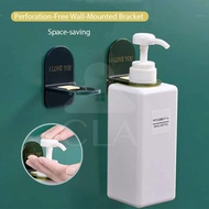 ||💝CLA*|| 【Ready Stock】Punch-free self sticky shampoo holder✨Creative wall mounted shampoo/Gel rack✨Self adhesive shampoo rack hook✨Wall mounted shampoo holder bathroom✨Shampoo bottle holder sticky hook