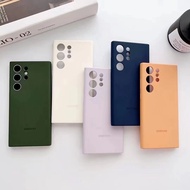 Samsung chính hãng Galaxy S23 Ultra S23 Plus S23 Ốp silicon Chất lượng cao mềm chống trượt và chống