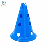 Dovewill 30cm Round Base Marker Cone, Agility Training Hurdle for Soccer & Sports