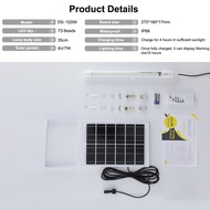 Dosen Waterproof Solar LED Tube Lampu Wall Clamp Lights  Outdoor Wall LightsGarden Indoor Yard Decor
