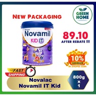 From Rm89.10 each after rebate (Novamil IT Kid 1-10 years 800g) New Packaging