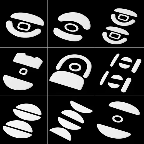 2 Sets Pro Gaming Mouse Glides Skates Feet for Razer Logitech Zowie Attack Shar Pulsar SPRIME DARMOS