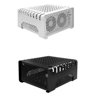 Computer Case Desktop ITX Small Case Living Room Mini HTPC Horizontal Novelty Case-