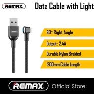 ( HÀNG CHÍNH HÃNG ) - Cáp sạc tự ngắt RC-024i cho Iphone hỗ trợ sạc nhanh 24A chân cắm kiểu chữ L