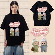 (S-5XL) 2024 Labubu T-shirt Korean T-shirt 100% Cotton T-shirt 4