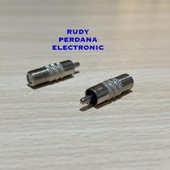 ZL99 CONNECTION I SOCKET SOCKET CONNECTOR F CONNECTOR THREAD TO RCA JACK IRON