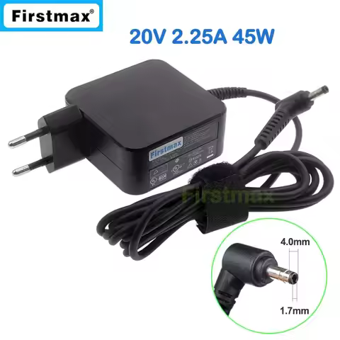 20V Power Supply 2.25A 45W Charger for Lenovo Ideapad S340-13IML S340-14API S340-14IIL S340-14IML S3