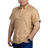 2026 (New) BENTOP Baju Batik Modern Cetakan 3D Kemeja Lengan Pendek men shirt  Series [4] Short Slee
