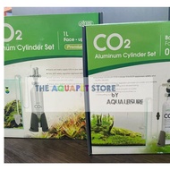 Ista 0.5L&1L Co2 Aluminum Cylinder Set