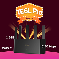 Router TENDA รุ่น TE6L Pro BE5100 Dual Band Gigabit WiFi 7