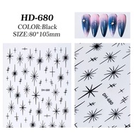 DH 680 nail sticker