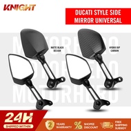 DUCATI Type Side Mirror For Nmax Aerox Pcx Click Adv Universal Wide No Grade Mirror Same As Nemo