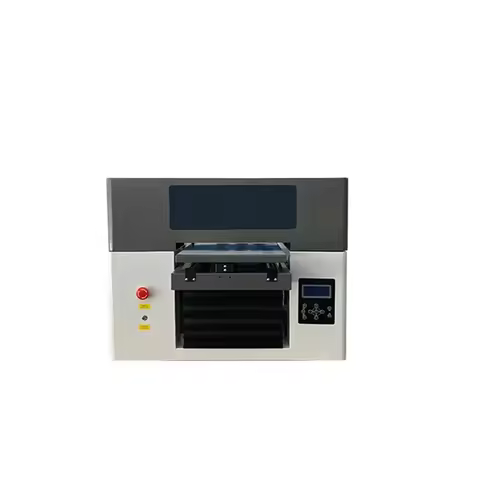 A3 Flatbed UV Printer UV Crystal Label Printer UV DTF Film Printer For Wood Glass Metal Acrylic