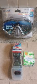 Wave Sports Vision Mask 潛水面罩 & Spurt 泳鏡