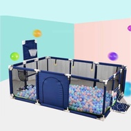 Playpen Playground Baby Play Fence With Basketball Net Baby Playpen Big Size Baby Playground With Sa