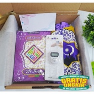 Hampers Alquran travel sejadah FREE digital Tasbih. | Birthday Hampers | Ramadhan graduation/Eid Ham