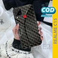 HP REALME C15 [MG-26] Realme C15 Glass Softcase Case Realme C15 Casinghp Realme C15 Softcase Realme 