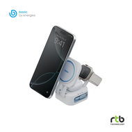 Bazic GoMag Station Mini แท่นชาร์จไร้สายแบบพับได้ 3-In-1 Wireless Charging Stand