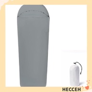 HECCEH Sleeping Bag Liner, Low-Elastic Nylon Washable Travel Sleep Sack, Durable Lightweight Ultrali