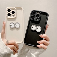 Kawaii Soot Sprite 3D Silicone Phone Case,Shockproof Protective Casing for iPhone 1716 15 14 13 1211