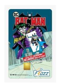 KARTU FLAZZ BCA GEN 2 BATMAN KARTUN E MONEY TOLL EMONEY NOT MANDIRI