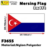 KIJO【3X6ft】Mersing Flag Nylon Polyester  90x180cm -F3655