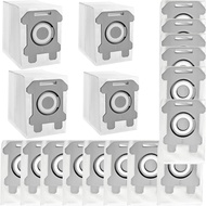12 Pack Dust Bin Bags Compatible for Robotic Vacuum Cleaner i3, i3+, i7, i7+, i8, i8+, i4, i4+, i1, 