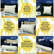 Bantal Hotel Leyna, Luxury, Pillow, ORIGINAL HQ, Favourite (Adult) Petite (Kids) Bolster (Adult) Bol