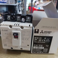 New Mitsubishi 30A Block Circuit Breaker - New Mitsubishi 30A MCCB NF30CS