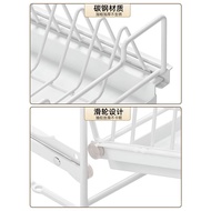 Cabinet Layered Plate Dish Rack Storage Rack Kitchen Dishes Drawer Storage Rack A5L Dishes Basket DZ
