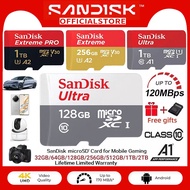 【Free replacement】SanDisk  extreme pro micro sd Memory Card Canon/dashcam/sony/nintendo/ccd/car came
