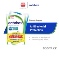 Antabax Shower Cream 850ml x 2 - Nature + Fresh