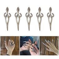 Well Comfortable Wear Gothic Punk Ring Fingertip Ring for Alternative Fashion Lovers