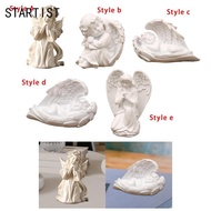 STARTIST Angel Statue Angel Sculpture Angel Resin Figurine Ornament Resin Angel Figurine for Lawn Of