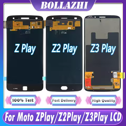 Original LCD Display For Motorola Moto Z Play LCD For MOTO Z2 Play XT1929 LCD Display Touch Screen F