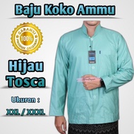 HIJAU Tosca Green Koko Ammu Shirt Koko Ammu Shirt Adult Men's Koko Shirt