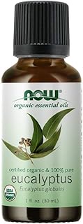 Now Foods Now Essential Oils, Organic Eucalyptus Globulus Oil, Clarifying Aromatherapy Scent, Steam 