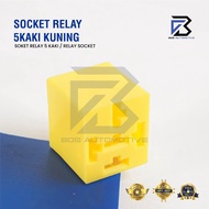 RE5P Relay Housing Relay Socket/ Relay Socket/ 5 Pin Leg/ 4 Pin/ Relay 4 Pin/ Relay 5 Pin (KOSONGAN)