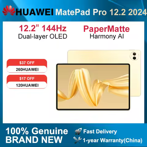 2024 PaperMatte HUAWEI MatePad Pro 12.2-inch Tablet Wifi/LTE Double-layer OLED 144Hz