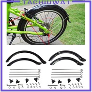 [Tachiuwa1] 365mm/480mm Long Folding Bike Front Mudguard 420mm/580mm Rear Mudguard 14''/20'' Mudguards Wheel Tire Accessories