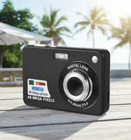 48MP Digital DGI Camera Mini V2 UltraThin 2.7 Inch LCD 8x Zoom Rotatable Capture Digicam