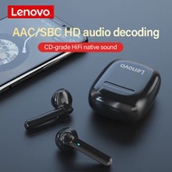 Lenovo XT89 TWS Earphone Wireless bluetooth Headset Touch Control Gaming Headset Stereo Bass With Noise Reduction Mic Black 真無線遊戲藍牙耳機