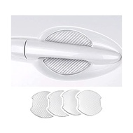 Japan direct delivery [SKTU] Nissan notebook 3rd generation NOTE E13 door handle protector car accessories garnish parts door knob cover wound prevention wearing simple protector 4 pieces set (silver)
