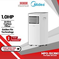 Midea Portable Air Conditioner 1.0HP With Golden Fin Technology MPO-10CRN1
