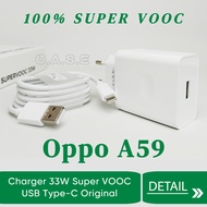 Oppo A59 USB Type C Super Vooc Charger 33W