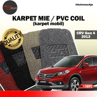 Premium Noodle / Coil Mat Car Carpet by Automax CRV Gen 4 (2013)